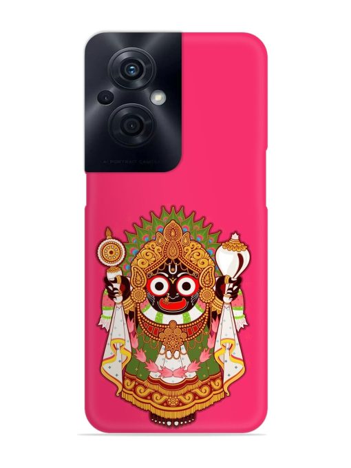 Hindu God Sri Snap Case for Oppo F21S Pro (5G) Zapvi