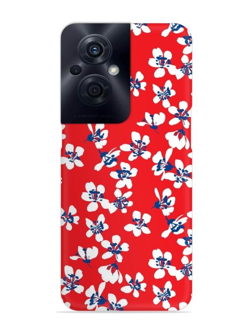 Hand Drawn Abstract Snap Case for Oppo F21S Pro (5G) Zapvi