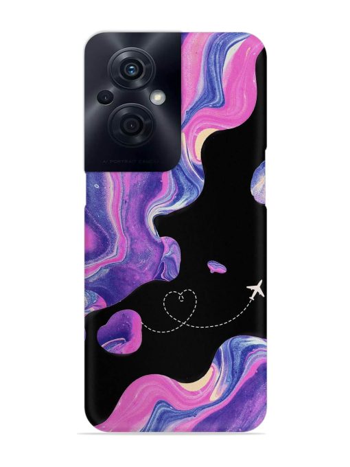 Glitter Art Snap Case for Oppo F21S Pro (5G) Zapvi