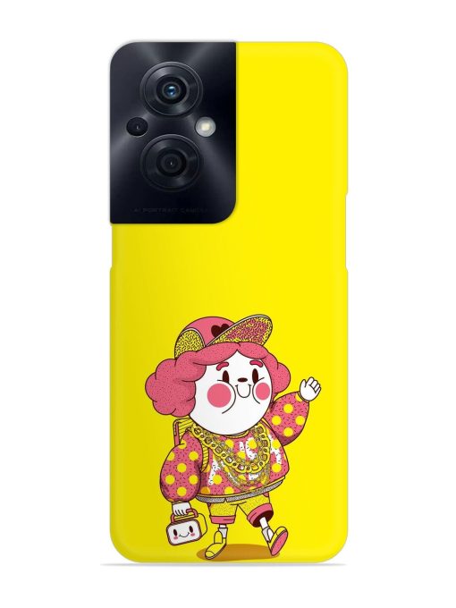 Art Toy Snap Case for Oppo F21S Pro (5G) Zapvi