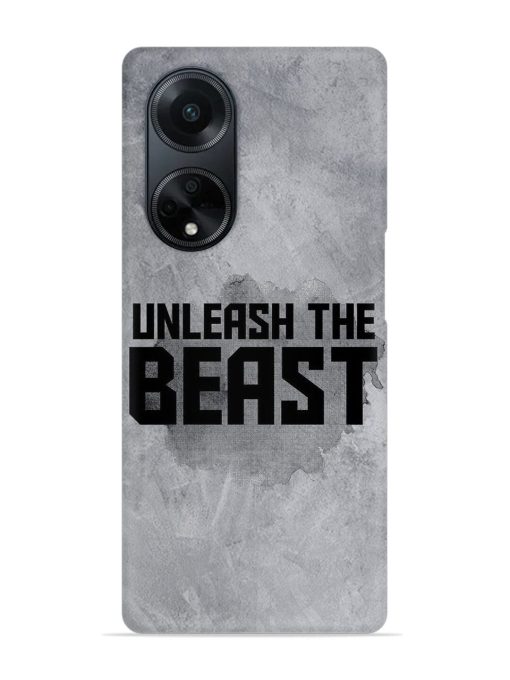 Unleash The Beast Snap Case for Oppo F23 (5G) Zapvi