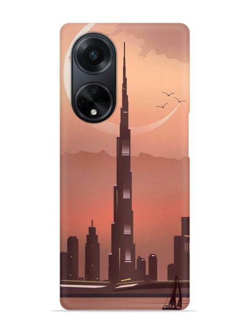 Landmark Burj Khalifa Snap Case for Oppo F23 (5G)