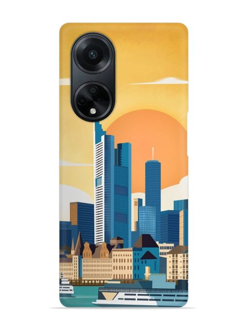 Germany Frankfurt Snap Case for Oppo F23 (5G) Zapvi