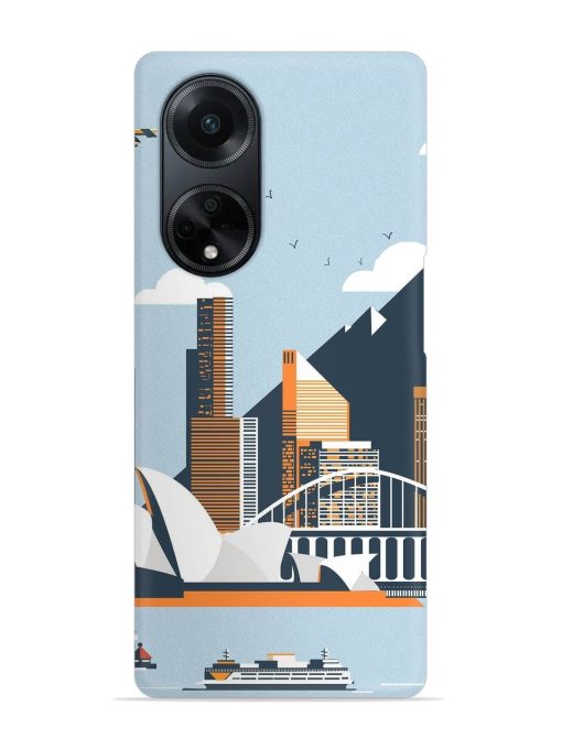 Sydney Opera Landscape Snap Case for Oppo F23 (5G) Zapvi