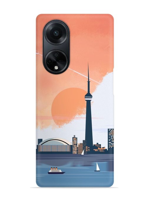 Toronto Canada Snap Case for Oppo F23 (5G) Zapvi