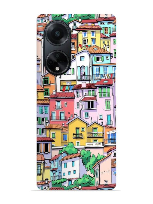 Europe Old Town Snap Case for Oppo F23 (5G) Zapvi