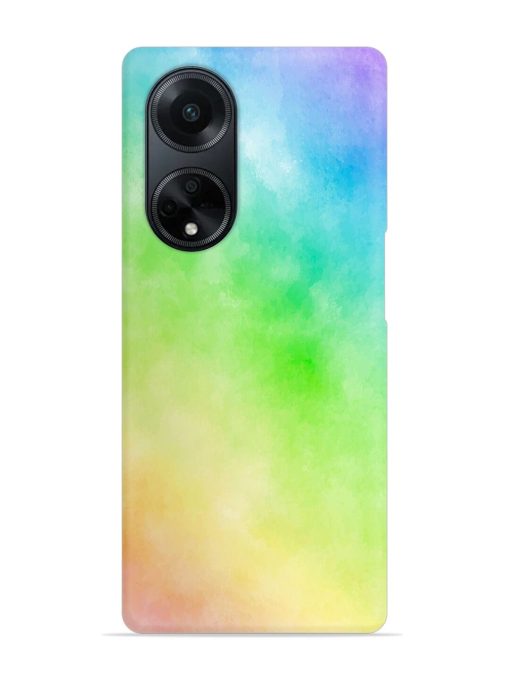 Watercolor Mixture Snap Case for Oppo F23 (5G) Zapvi