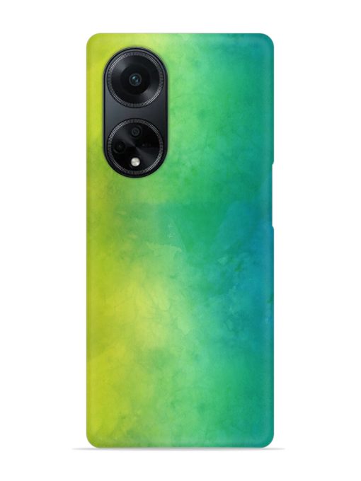 Yellow Green Gradient Snap Case for Oppo F23 (5G)