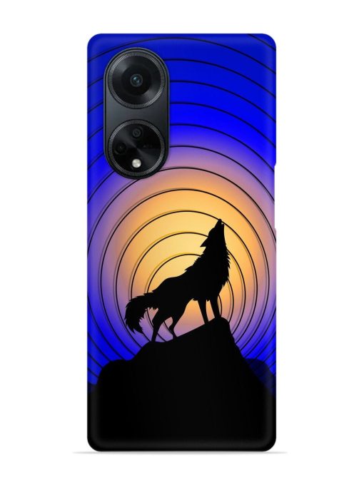 Fox Roaring Design Snap Case for Oppo F23 (5G) Zapvi