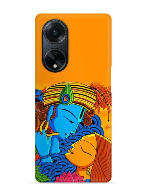 Illustration Hindu Goddess Snap Case for Oppo F23 (5G) Zapvi