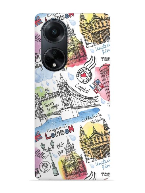 Vector London Landmark Snap Case for Oppo F23 (5G) Zapvi