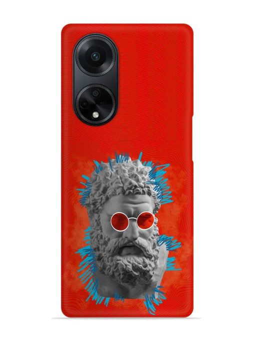 Contemporary Art Concept Snap Case for Oppo F23 (5G) Zapvi