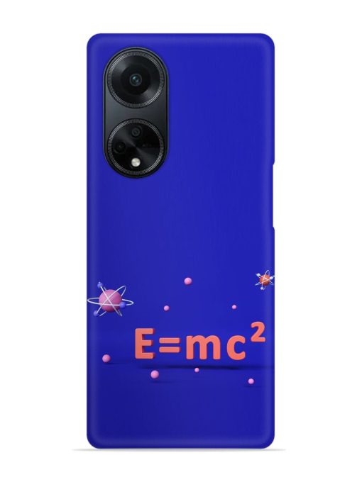 Formula Relativity Equation Snap Case for Oppo F23 (5G) Zapvi