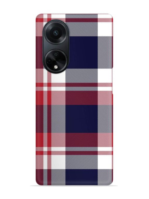 Classic Plaid Tartan Snap Case for Oppo F23 (5G) Zapvi