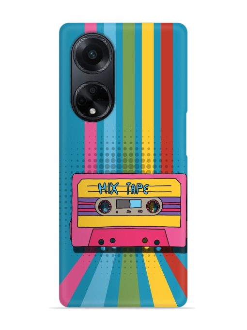 Mix Tape Vactor Snap Case for Oppo F23 (5G) Zapvi