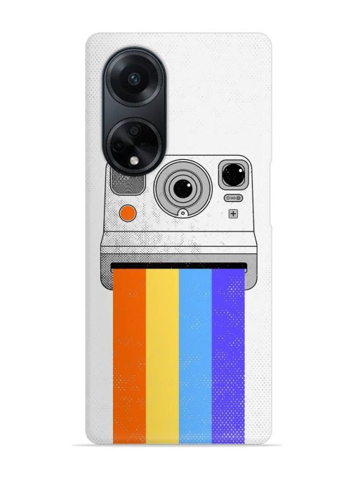 Retro Camera Art Snap Case for Oppo F23 (5G) Zapvi