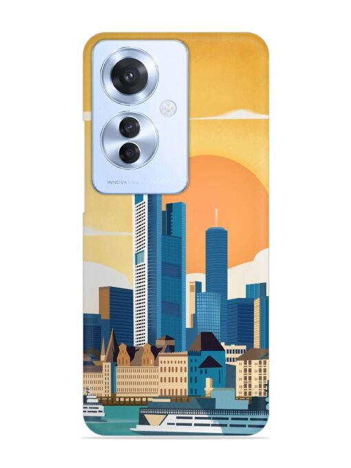 Germany Frankfurt Snap Case for Oppo F25 Pro (5G) Zapvi