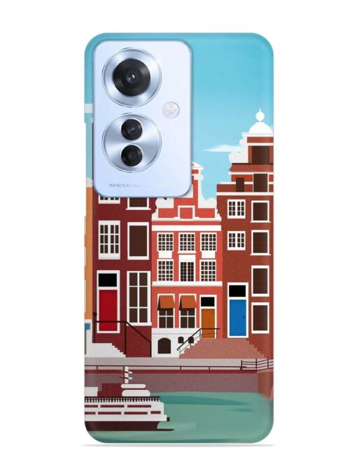 Scenery Architecture Amsterdam Landscape Snap Case for Oppo F25 Pro (5G) Zapvi