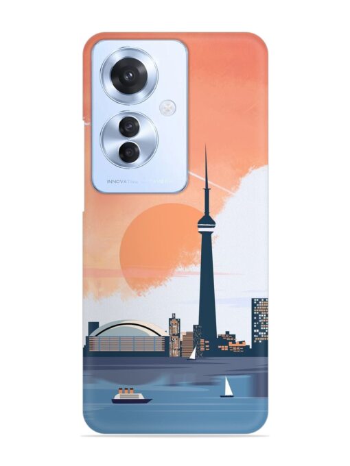 Toronto Canada Snap Case for Oppo F25 Pro (5G) Zapvi