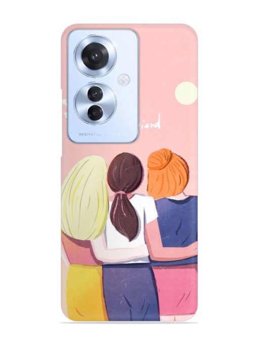 Friendship Day Snap Case for Oppo F25 Pro (5G) Zapvi