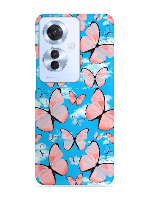 Seamless Pattern Tropical Snap Case for Oppo F25 Pro (5G) Zapvi