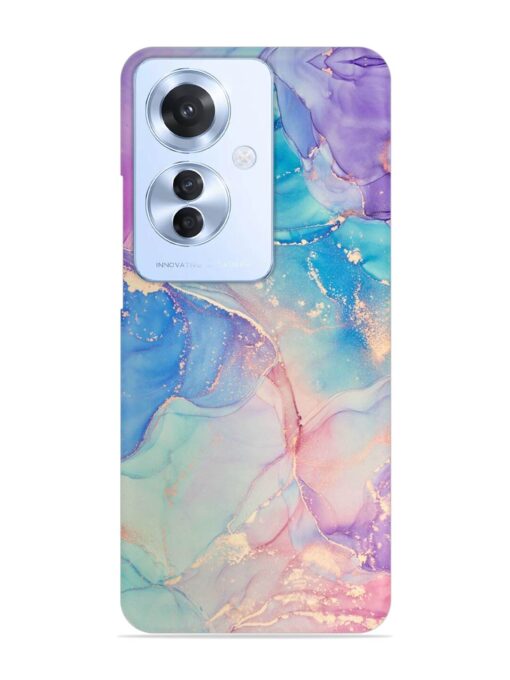 Alcohol Ink Colors Snap Case for Oppo F25 Pro (5G) Zapvi