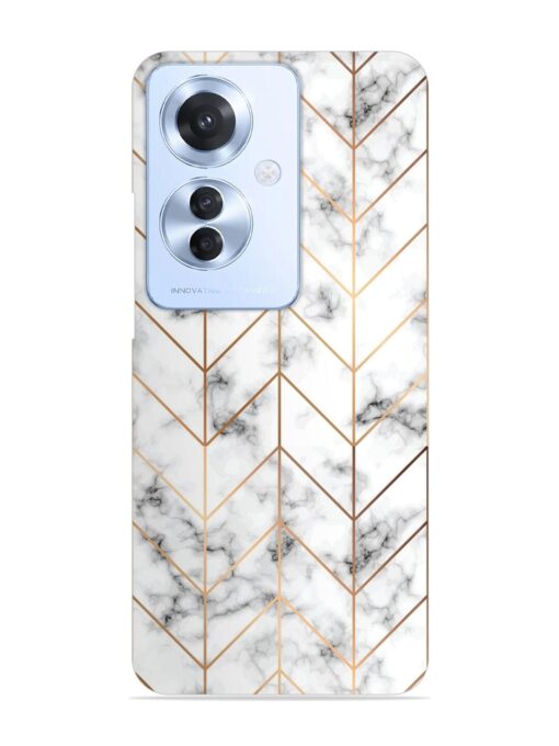 Vector Marble Texture Snap Case for Oppo F25 Pro (5G)