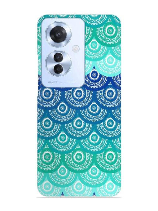 Ethnic Seamless Pattern Snap Case for Oppo F25 Pro (5G) Zapvi