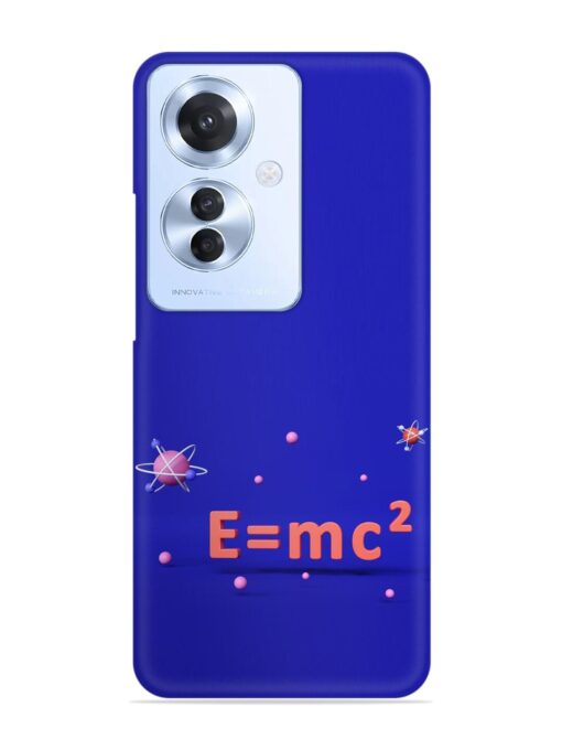 Formula Relativity Equation Snap Case for Oppo F25 Pro (5G) Zapvi