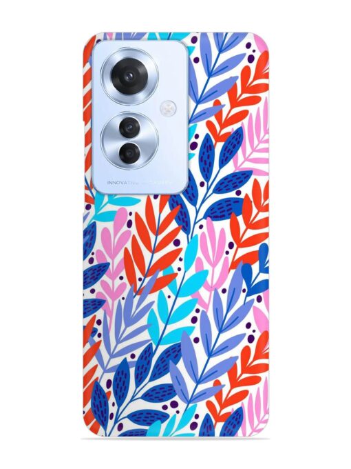 Bright Floral Tropical Snap Case for Oppo F25 Pro (5G) Zapvi