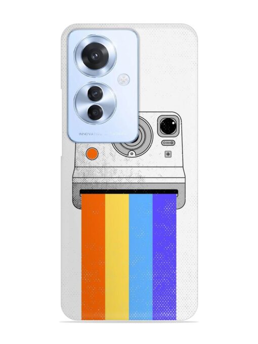 Retro Camera Art Snap Case for Oppo F25 Pro (5G) Zapvi