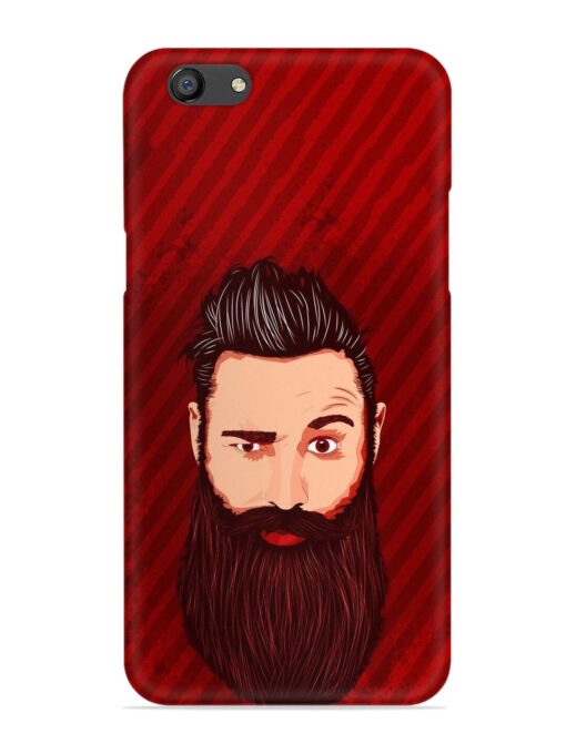 Beardo Man Snap Case for Oppo F3 Zapvi