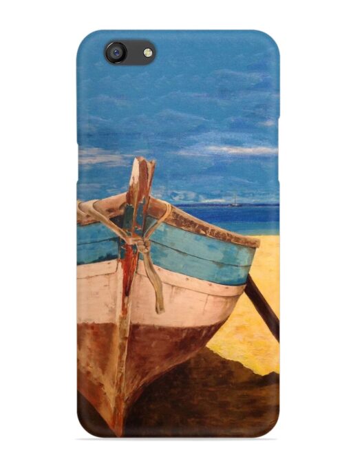 Canvas Painting Snap Case for Oppo F3 Zapvi