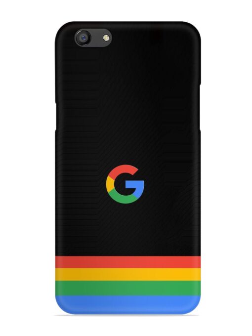 Google Logo Art Snap Case for Oppo F3 Zapvi