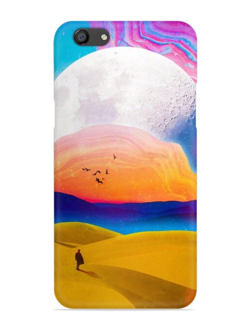 Sandy Desert Snap Case for Oppo F3 Zapvi