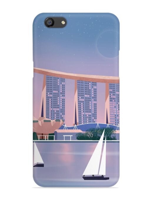 Singapore Scenery Architecture Snap Case for Oppo F3 Zapvi