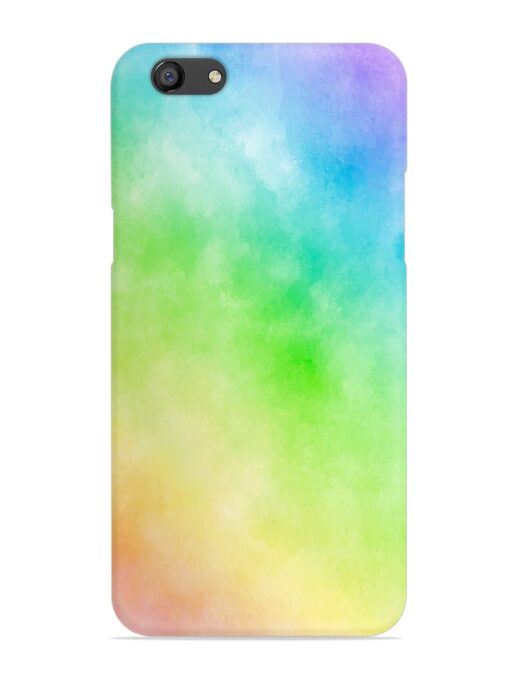 Watercolor Mixture Snap Case for Oppo F3 Zapvi