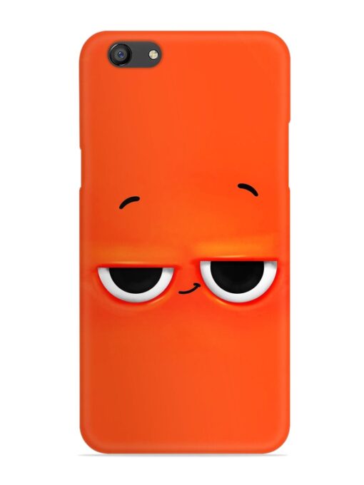 Smiley Face Snap Case for Oppo F3 Zapvi