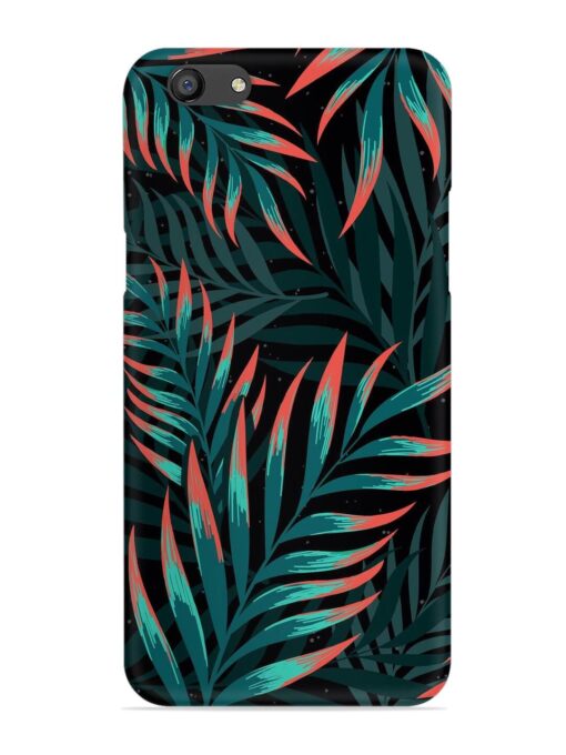 Green Leaf Art Snap Case for Oppo F3