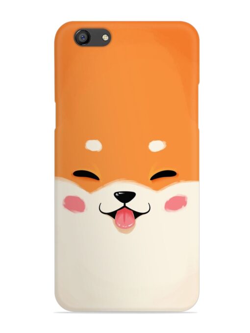 Happy Cat Art Snap Case for Oppo F3 Zapvi