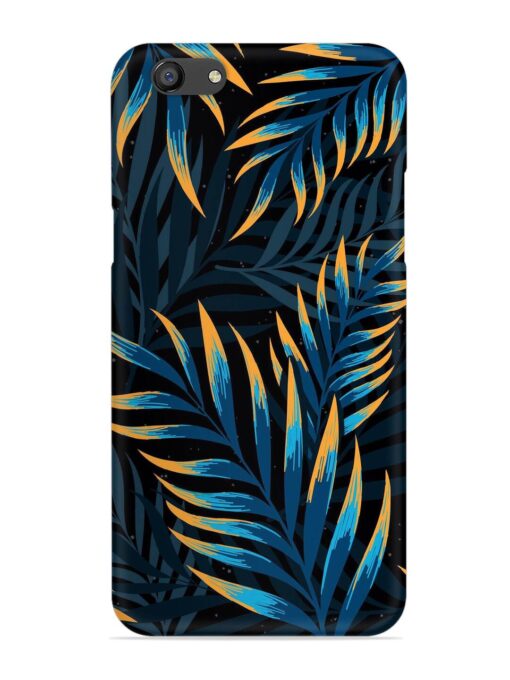 Abstract Leaf Art Snap Case for Oppo F3