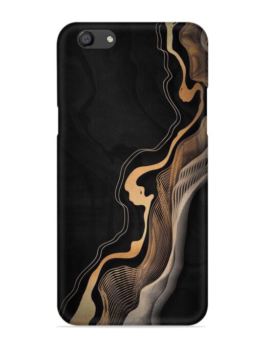 Abstract Art Snap Case for Oppo F3 Zapvi