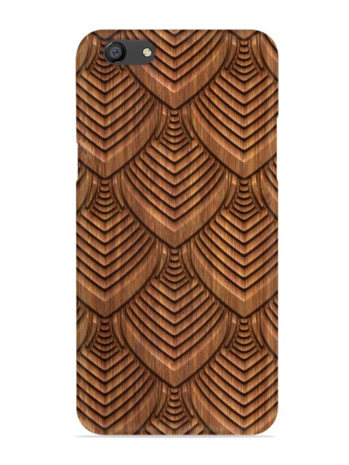 Carved Pattern On Snap Case for Oppo F3 Zapvi