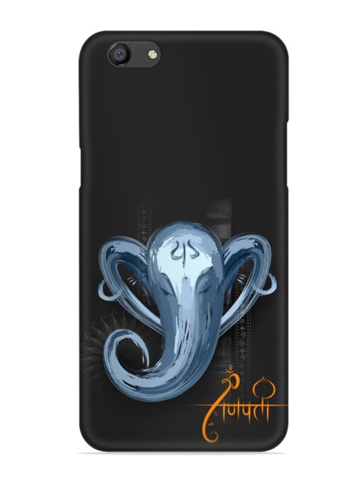 Illustration Lord Ganpati Snap Case for Oppo F3 Zapvi