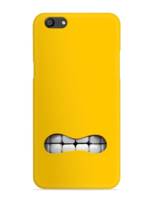 Mouth Character On Snap Case for Oppo F3 Zapvi