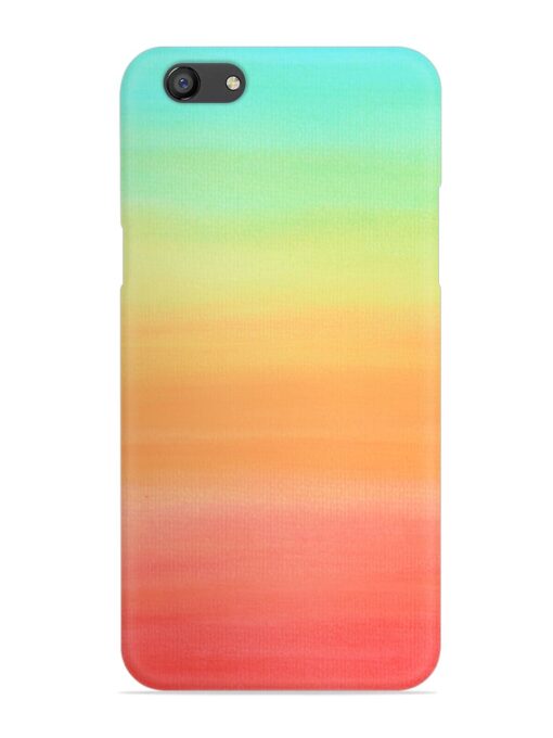 Background Sky Watercolor Snap Case for Oppo F3 Zapvi