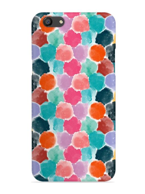 Colorful Seamless Pattern Snap Case for Oppo F3 Zapvi