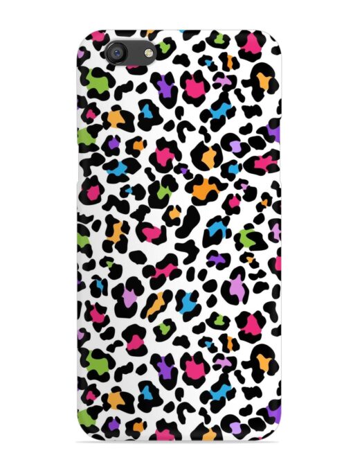 Seamless Leopard Pattern Snap Case for Oppo F3 Zapvi