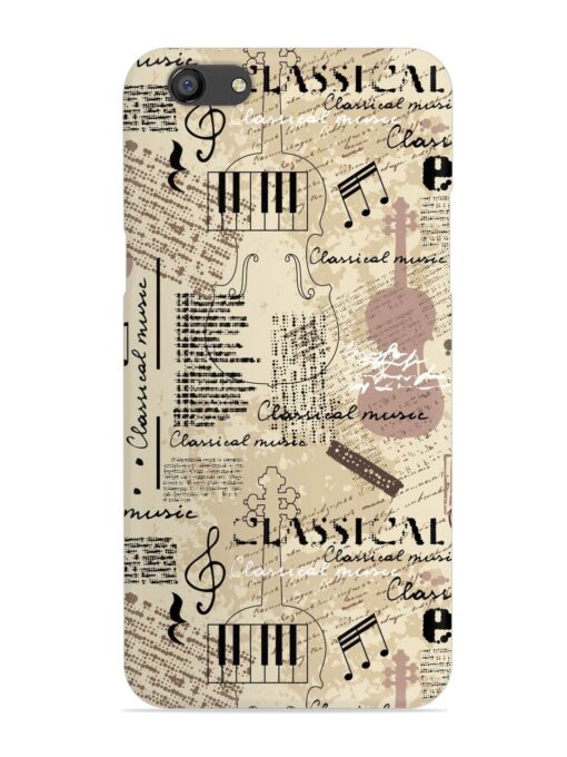 Classical Music Lpattern Snap Case for Oppo F3