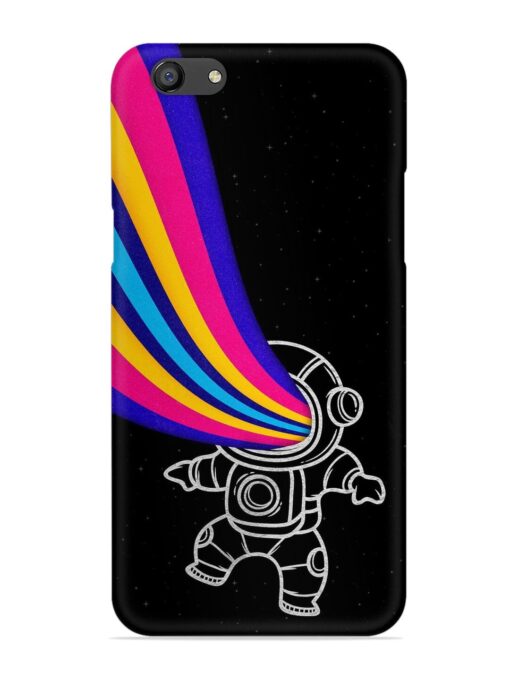 Astronaut Snap Case for Oppo F3 Zapvi